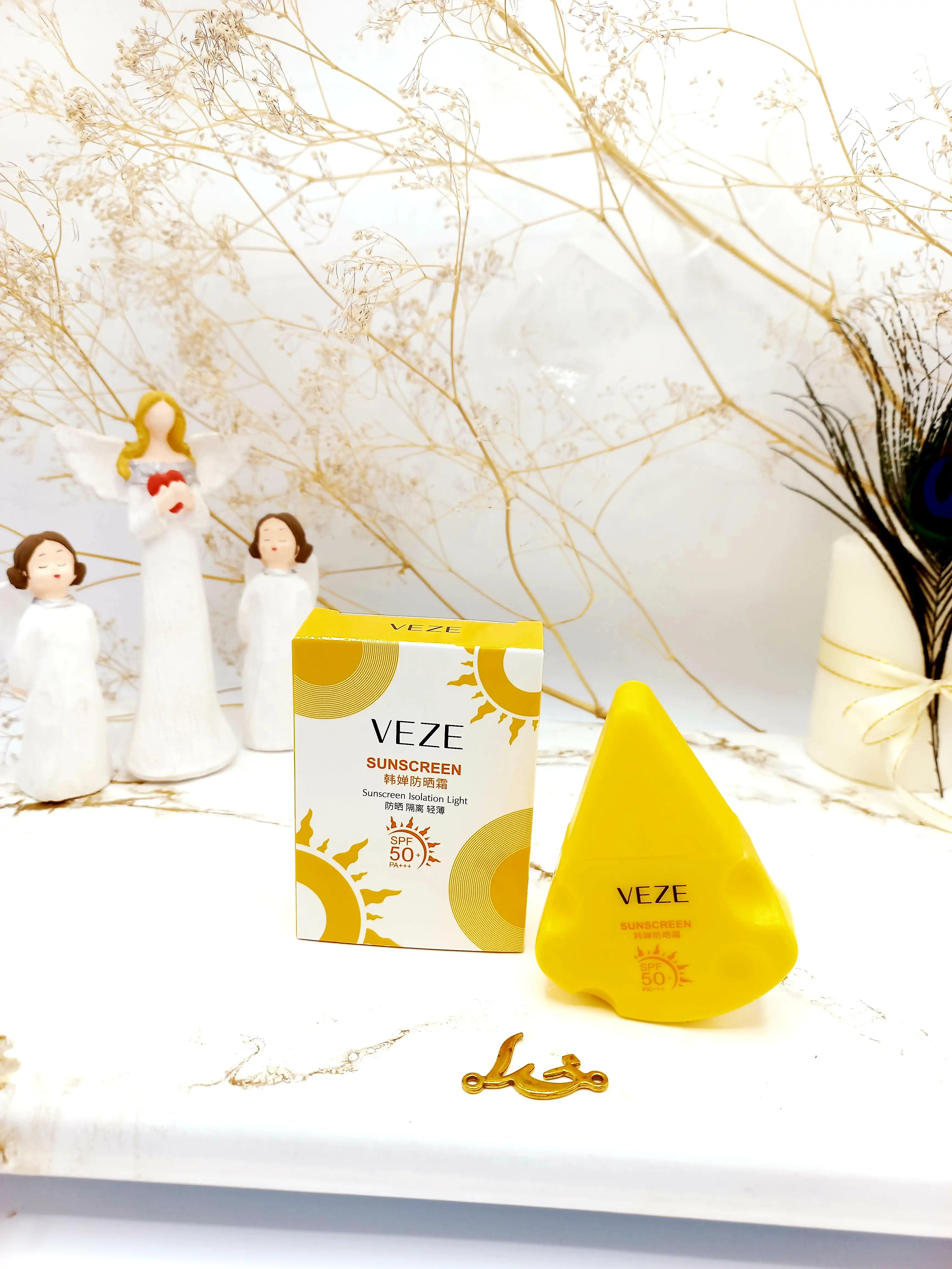 کرم ضد آفتاب پنیری وزه VEZE SPF 50 کد FZ31028