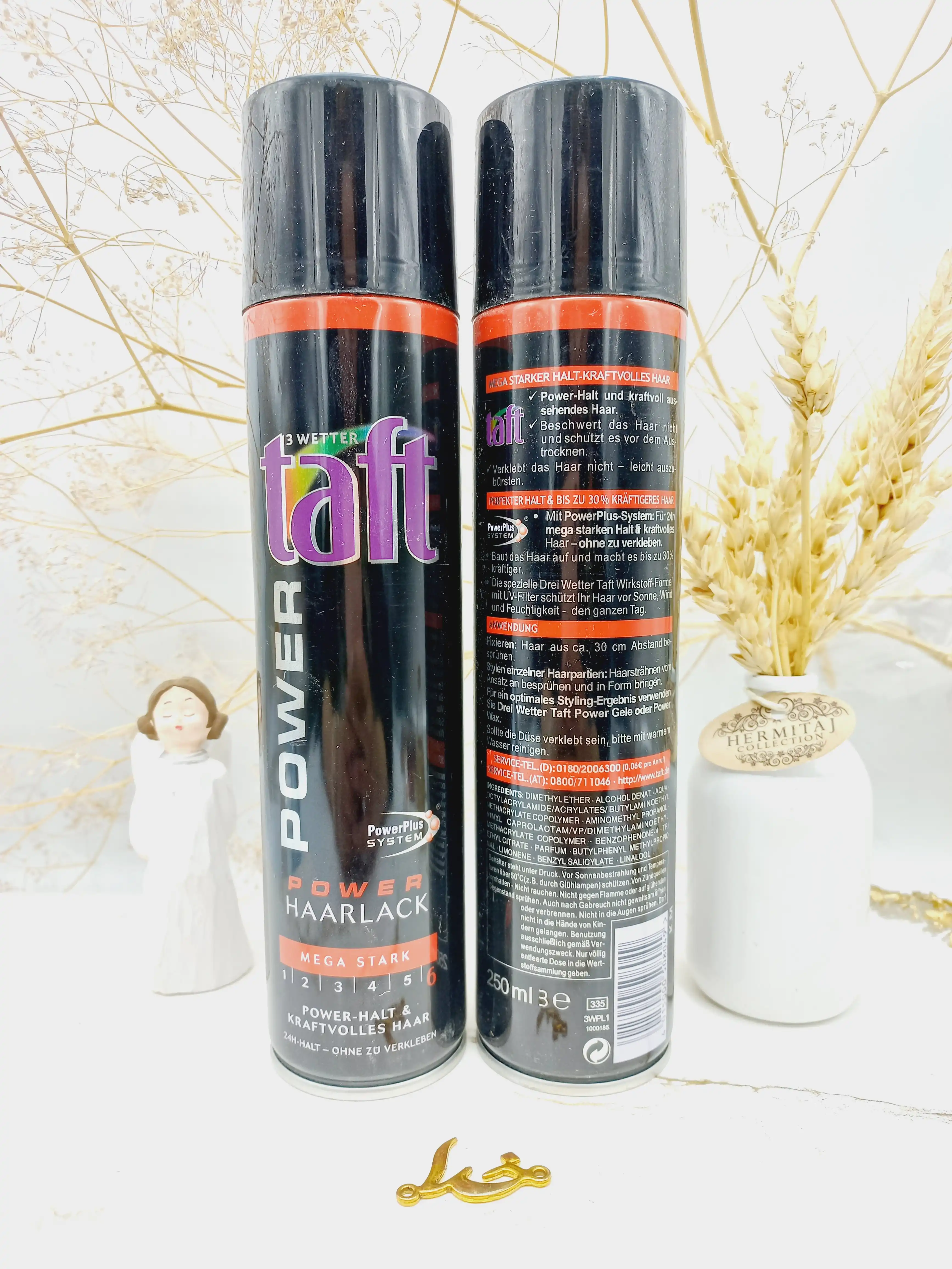 اسپری تافت حالت دهنده فوق قوی 24 ساعته بدون چسبندگی درجه 6 حجم 250 میل