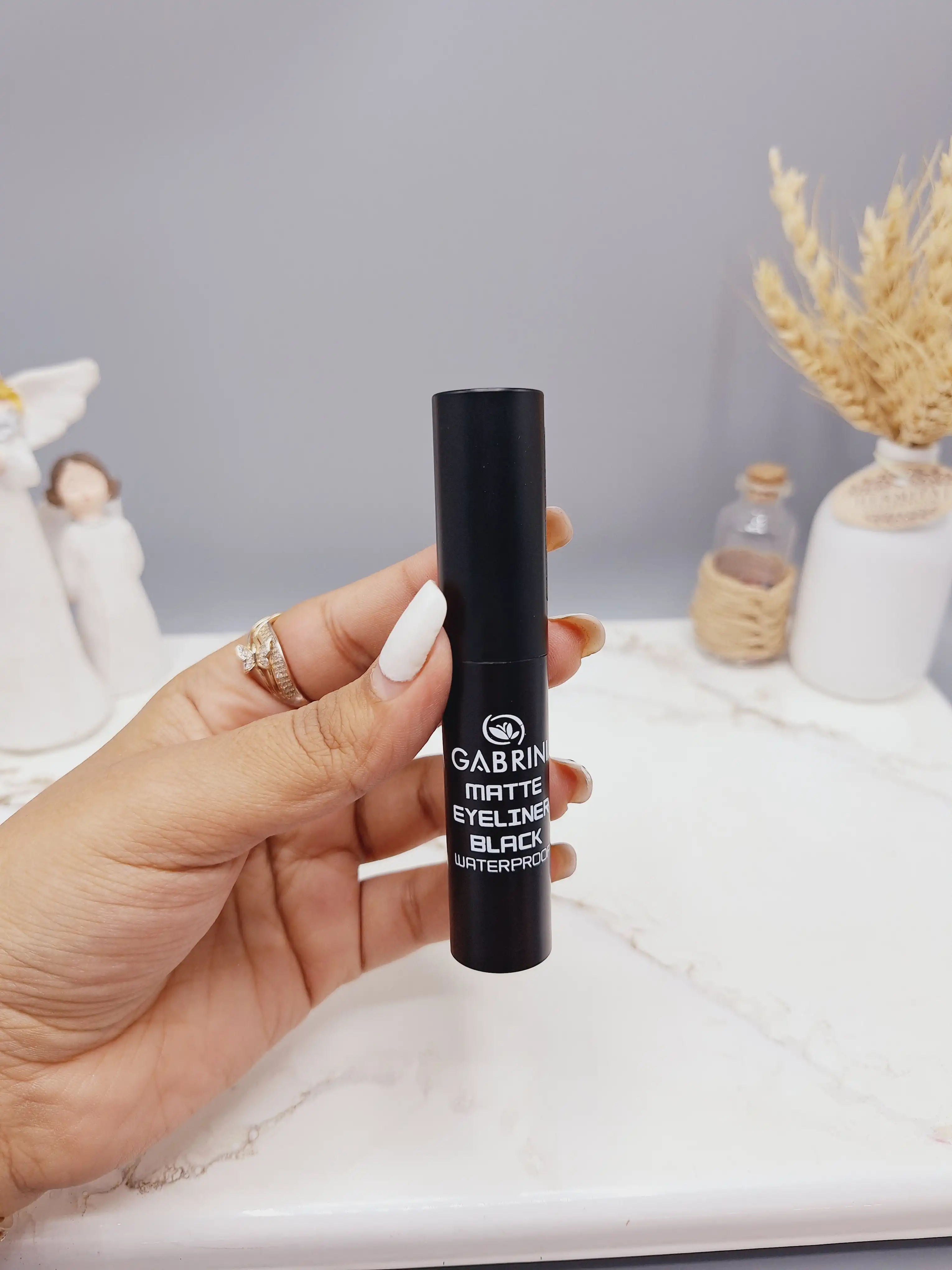 خط چشم مویی مات گابرینی مشکی ضد آب کد 8897