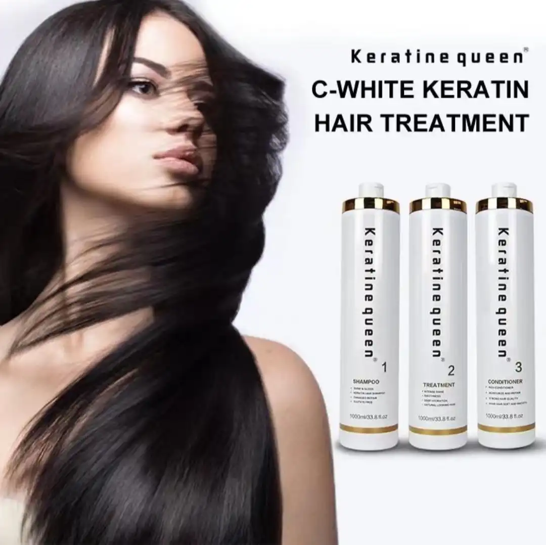 شامپو و ماسک مو احیا 100درصد و صافی 90 درصد و تثبیت‌ سفید کویین کیفیت عالی