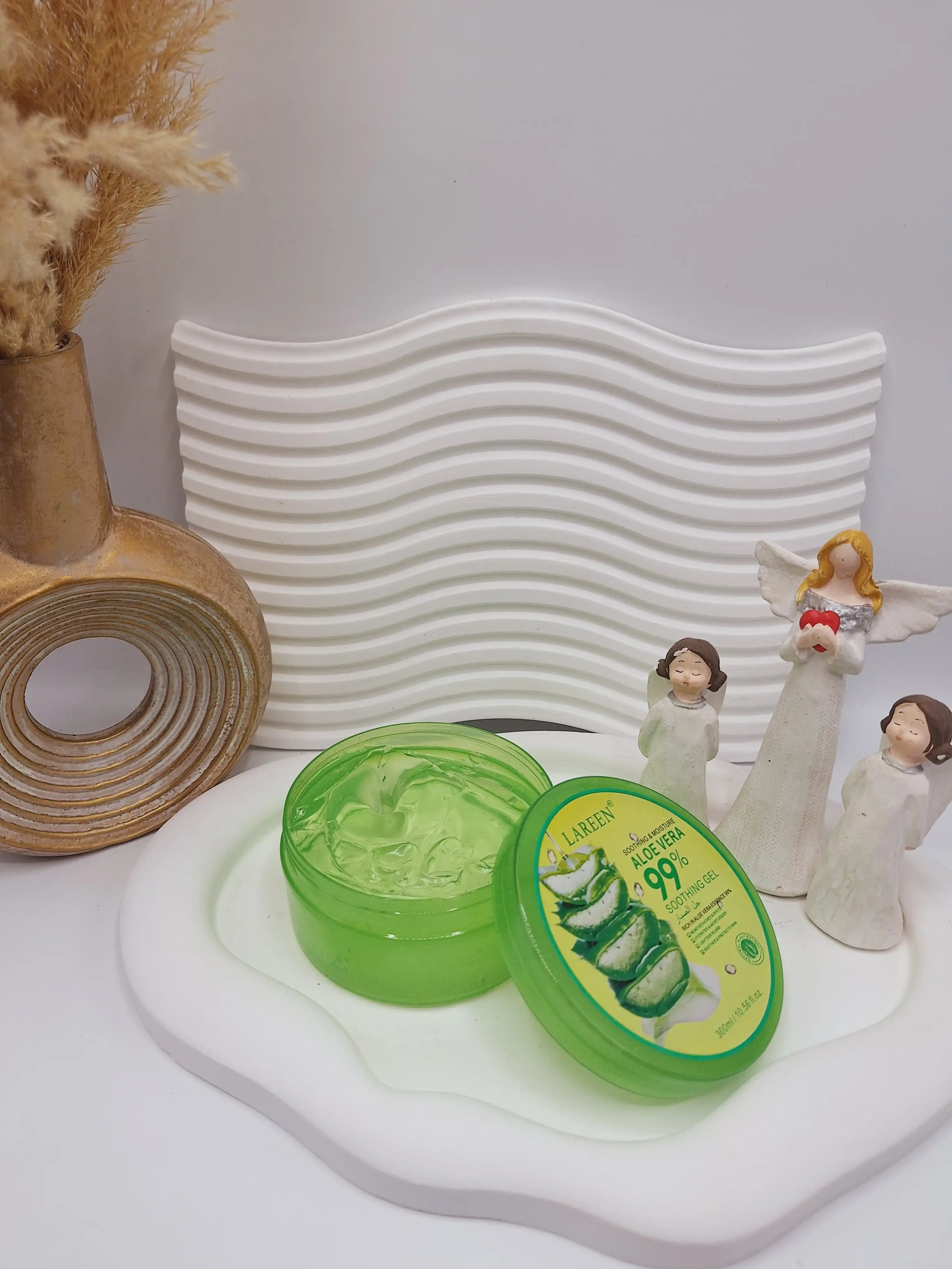 ژل آبرسان کاسه ای %99 آلوئه ورا لارن LAREEN کد F-017