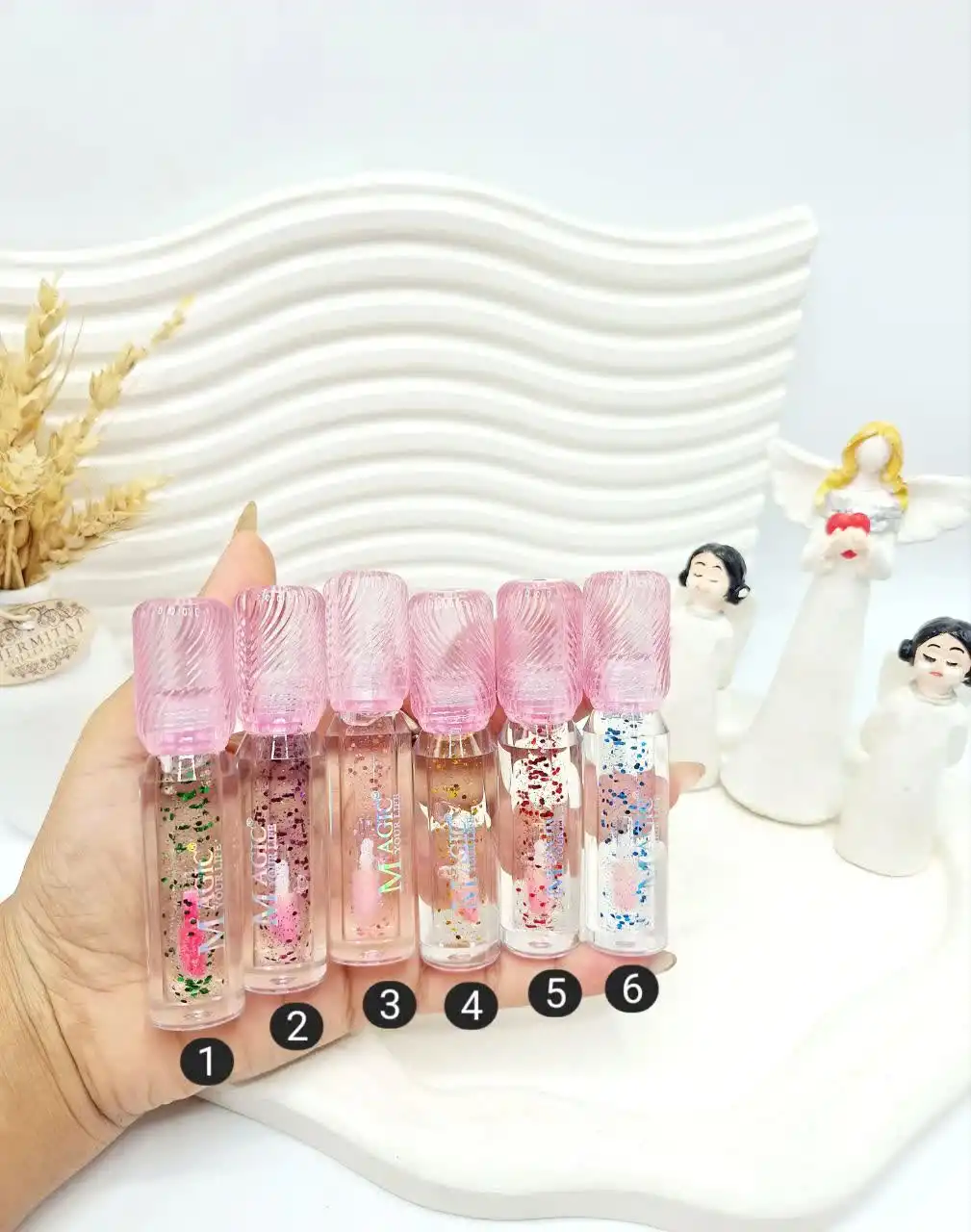 لیپ اویل حرارتی شاین دار برند مجیک کد 262