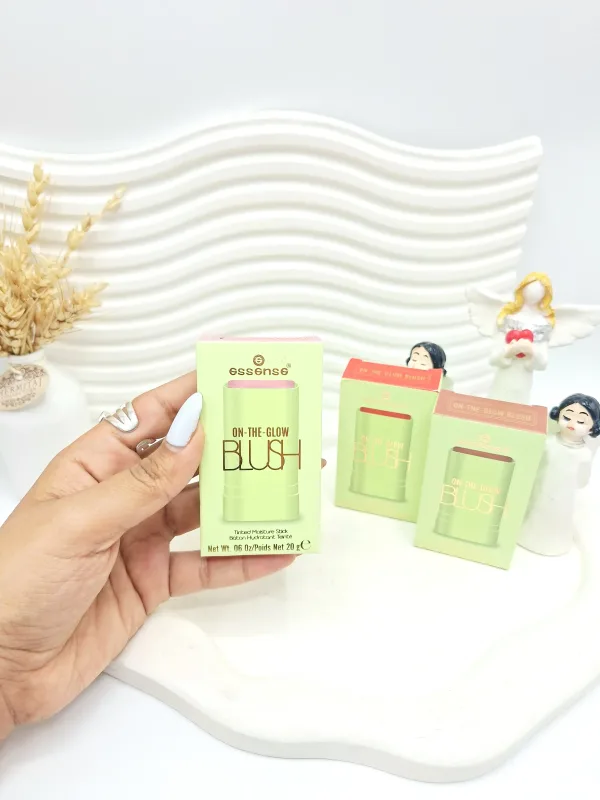 رژ گونه استیکی پرطرفدار اسنس مدل BLUSH کارتن سبز کد 1704