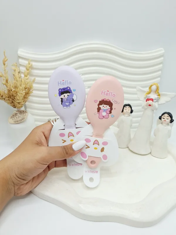 برس مو فانتزی کودکان طرح دختر بامزه کد 8807